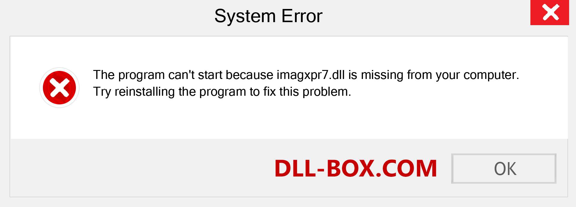 imagxpr7.dll file is missing?. Download for Windows 7, 8, 10 - Fix  imagxpr7 dll Missing Error on Windows, photos, images